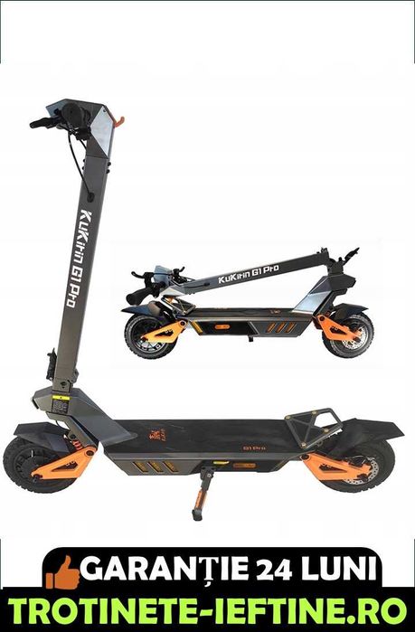 KuKirin G1 PRO: Dual Motor, Autonomie Extinsă, Garanție și  Rate