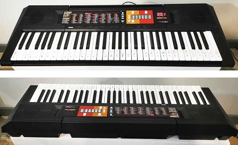 синтезатор клавир YAMAHA PSR-F51 пиано с 5 октави