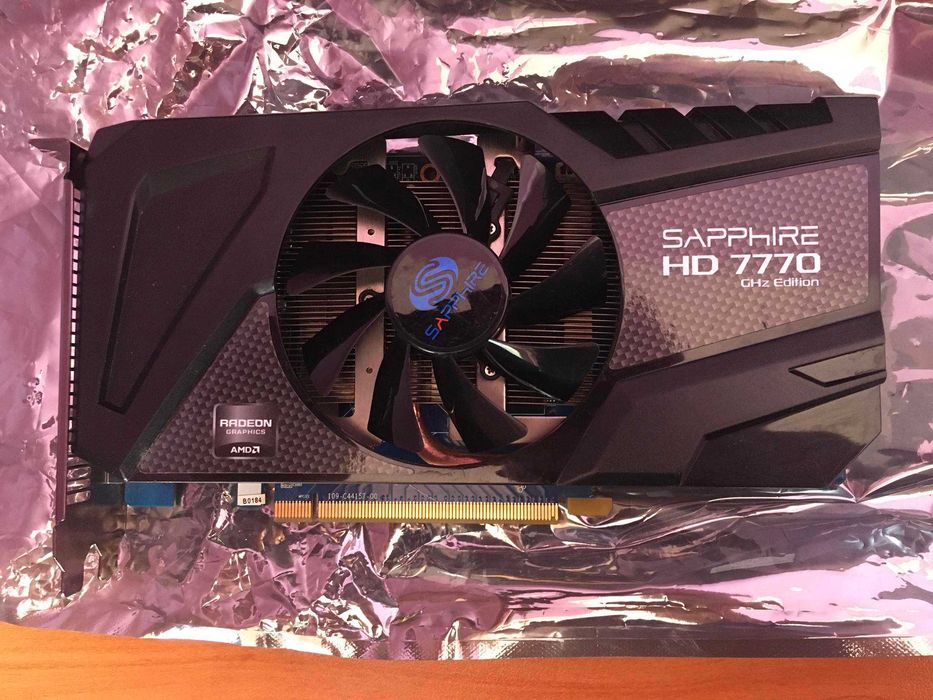 Видеокарта AMD Radeon Sapphire 7770 GHz EDITION 1GB 128BIT GDDR5