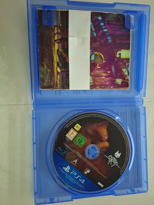Продам диск Stray на PS4 в хорошем состоянии