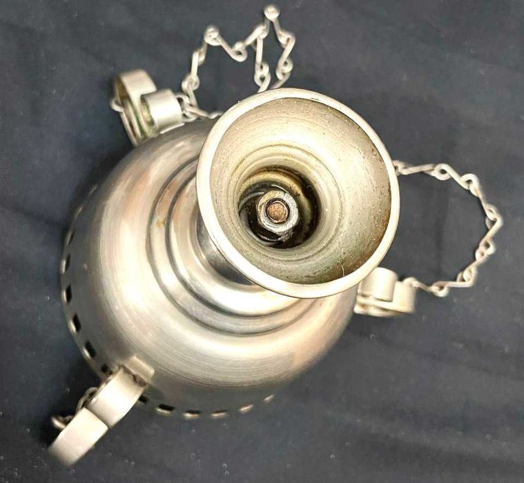 Лампада подвесная металлическая