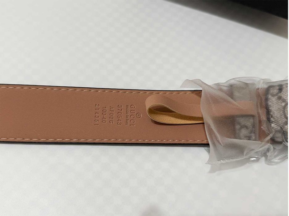 Curea stil Gucci GG nepurtata - 110 cm