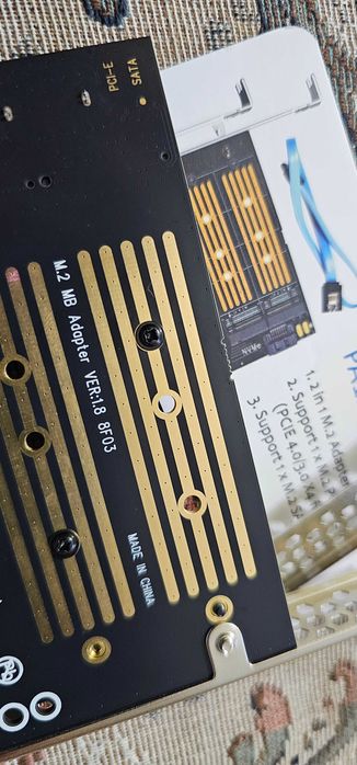 adaptor pc ssd nvme  m2