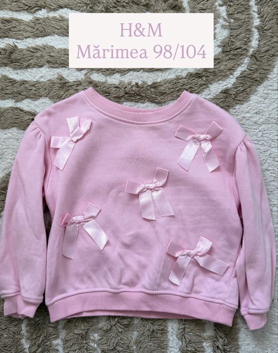 Bluză cu fundițe H&M mărimea 98/104