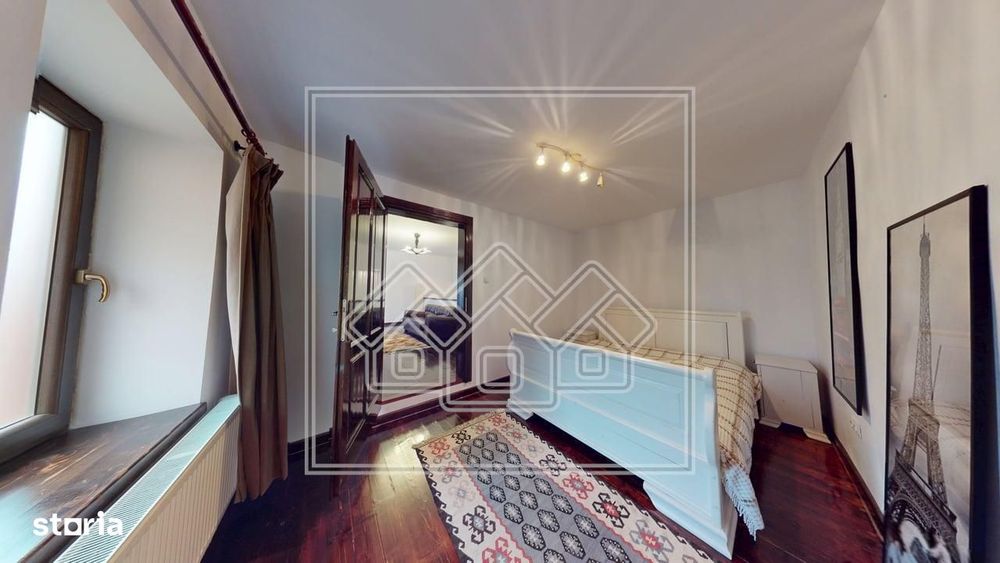 Ap cu 3 camere, 90 mp utili, mobilat modern, Zona Centrala