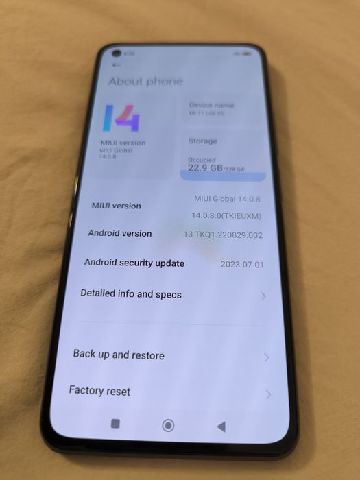 Xiaomi 11 lite 5G 128GB M2101K9G