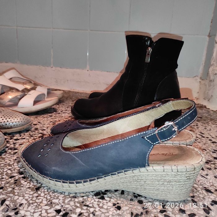 Дамски обувки и сандали по 2 евро отлични, н. 40