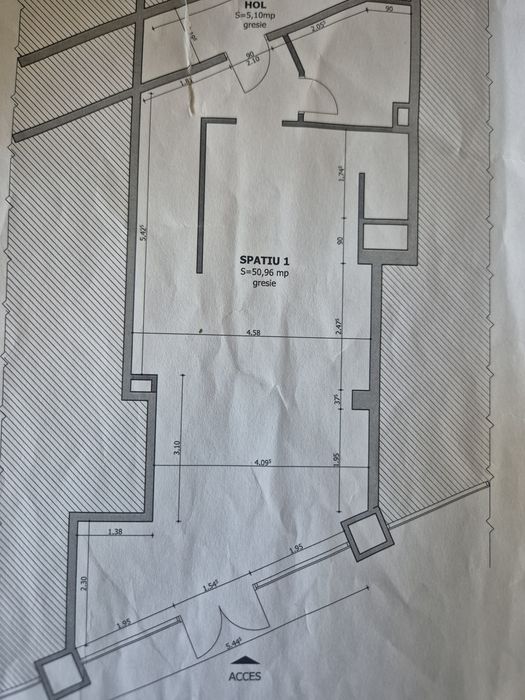 Chirie Spatiu comercial  capat Nufarul