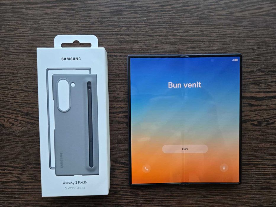 Samsung Z Fold 6 512GB + Husa originala cu S pen BONUS (sigilata)