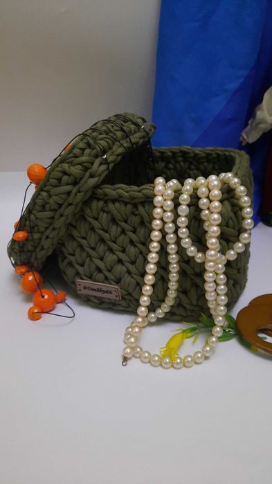 Корзина хранения ручная работа