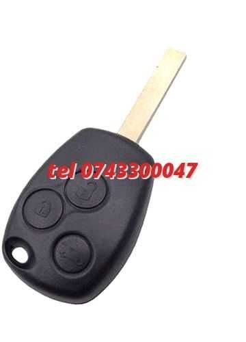 Carcasa Cheie Dacia Logan Sandero Renault Cu 3 Butoane