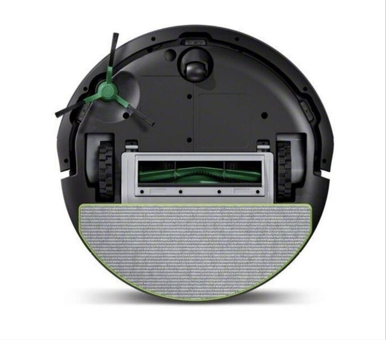 Прахосмукачка робот iRobot - Roomba 105 Combo, черна