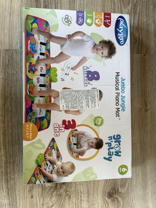 Playgro музикално пиано-пътека 3 в1