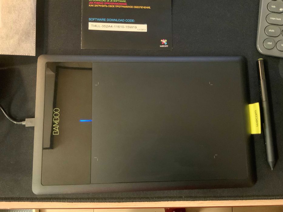 Графичен таблет WACOM Bamboo Pen CTL-470K Пълен комплект!