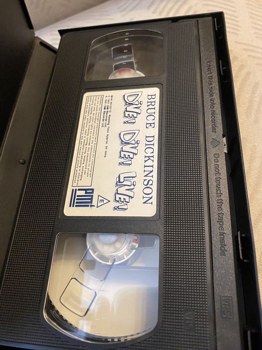 Bruce Dickinson VHS Iron Maiden Ultra Rare.