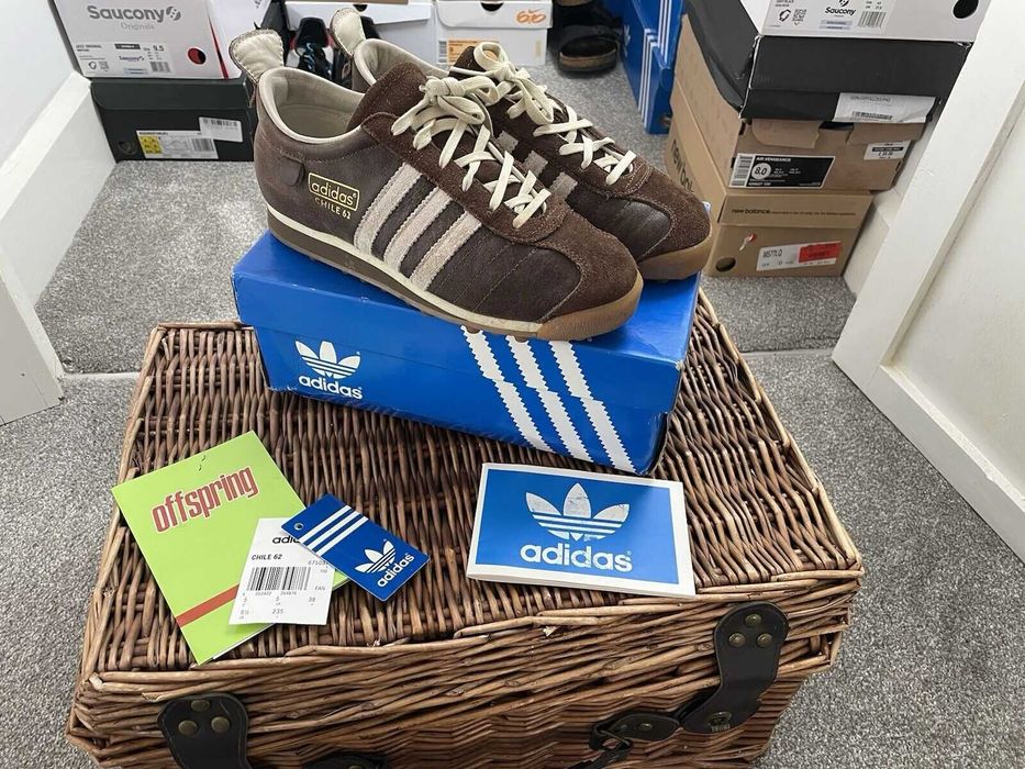 Adidasi Chile 62 Brown leather 100% originali-40