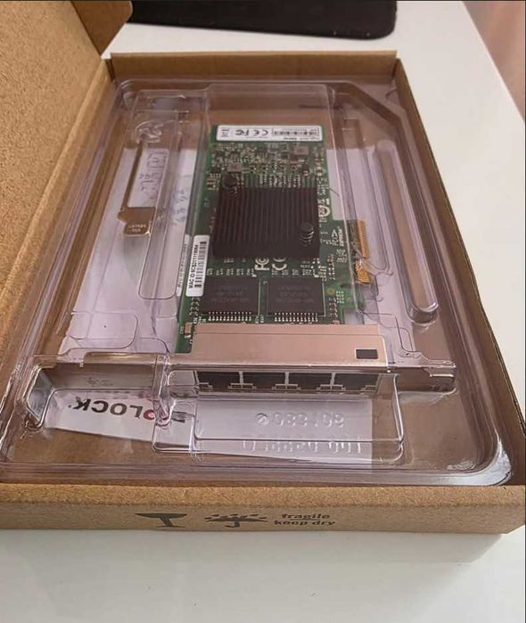 Placa de retea Delock 89946, PCI Express x4 - 4 x RJ45