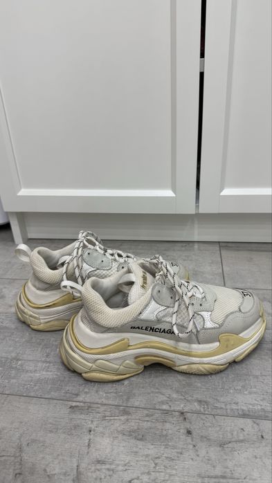 Balenciaga кецове 37 естествена кожа