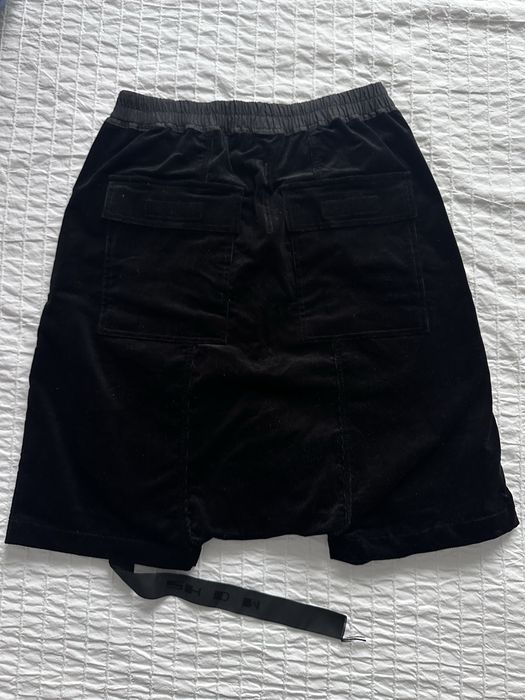 Rick Owens DRKSHDW Corduroy Pods Black