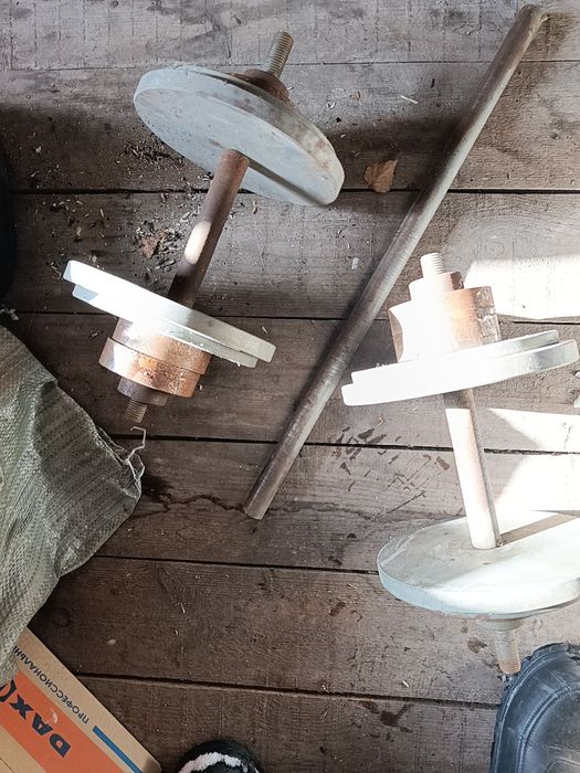 Продам  штанга гантели пара 30 кг