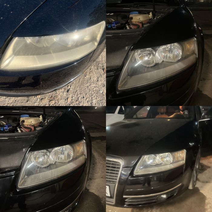 Мобилно полиране на фарове