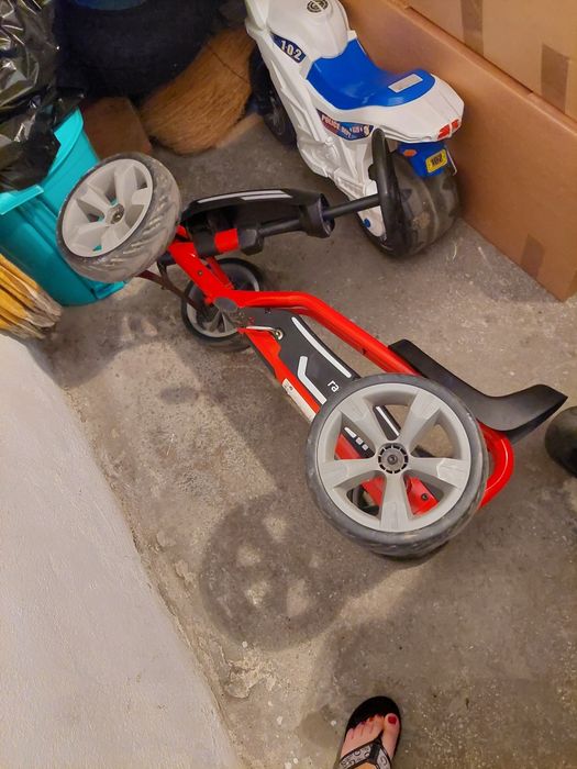 Bicicleta plus trotineta cu 4 roti