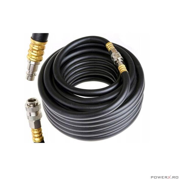 Furtun pneumatic pentru compresor, 10x17 mm,15 metri, Kraft