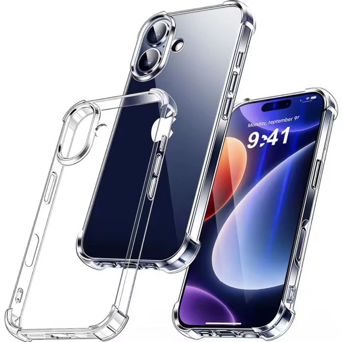 Iphone 16/17/PRO/MAX/PLUS/AIR Husa Air Bag Case Clear Case