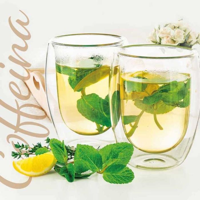 Комплект 2 броя Чаша за капучино Лате Двойно дъно