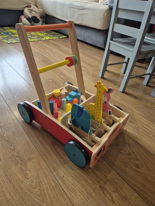 Дървена проходилка Smart Baby