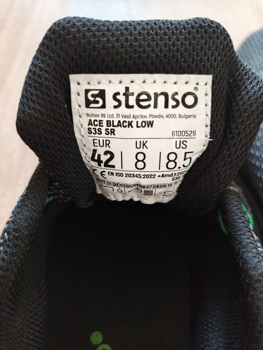 Работни обувки STENSO ACE BLACK S3 MF SR