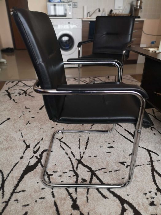 Черен офис стол ЕЛЕГАНС - 2бр.