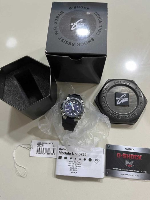 G-Shock SOLAR GST-B600 A-1A6 200M GST G-Steel, though mvmnt, bluetooth