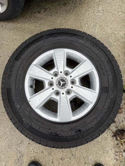 1x Джанта+Гума за Mercedes Sprinter 225/75/16C Dot 2022 Djanta+Guma