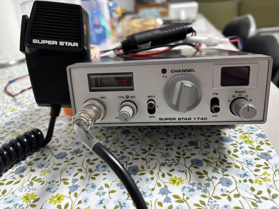Stație radio CB Super Star 1740 – testată, funcționează perfect
