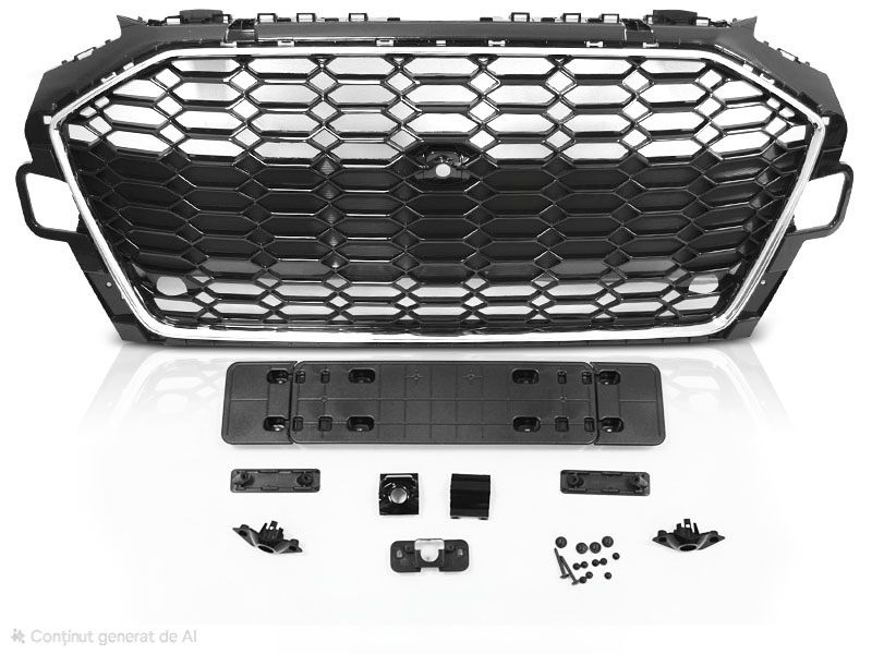 Grila fagure RS look AUDI A4 B9 facelift 2020-2024