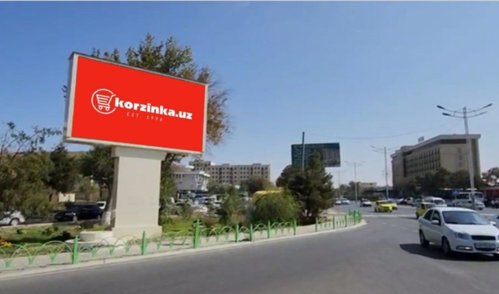 Лед экран //билбордларда реклама