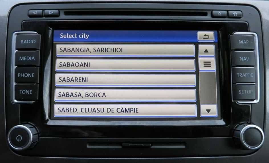 DVD harti RNS 510 VW Scirocco Phaeton Passat Touareg Golf Touran