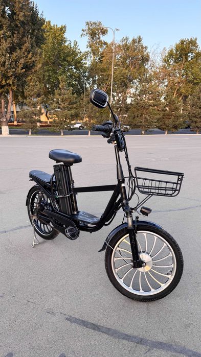 Elektrovelosiped sotiladi, kuryerlar uchun, 70 km 1 ta zaryad bilan