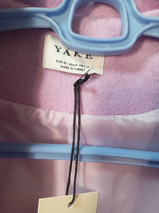 Новое женское пальто в фиолетовом цвете Турция