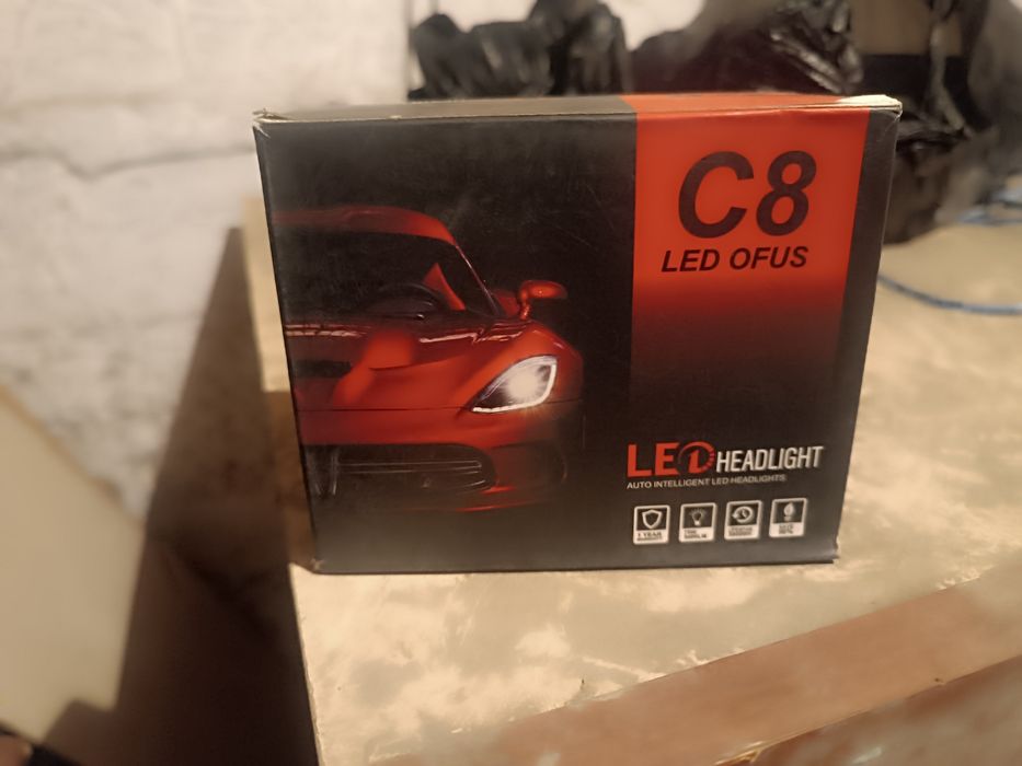 Led лампа С8 H11