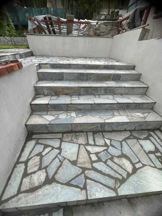 piatra naturala de munte cu montaj profesional