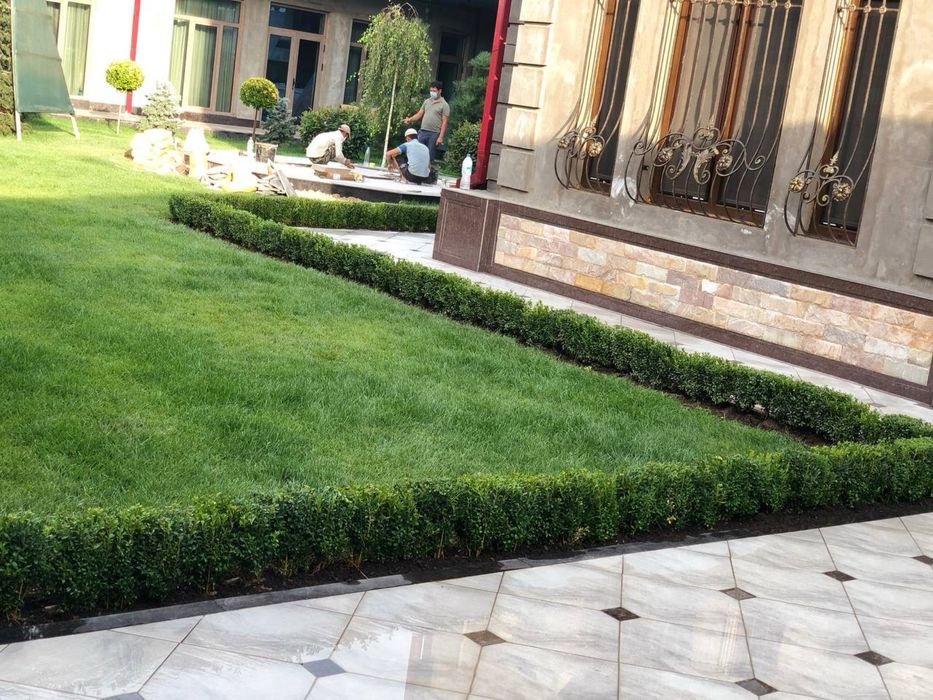 Газоны ландшафтной дизайн