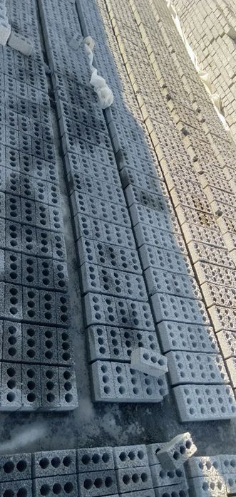 Шлакоблок прессование, заборные, универсальный строительные, калона