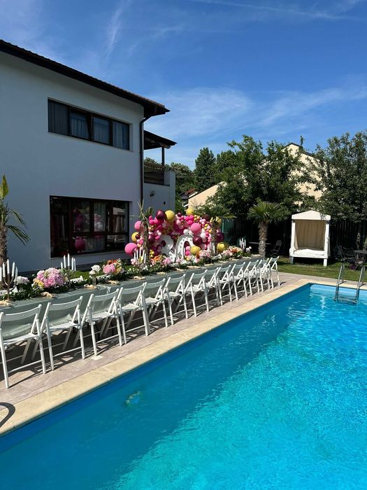 Vila Petrecere Petreceri Evenimente Onomastice Majorat Cununie Piscina