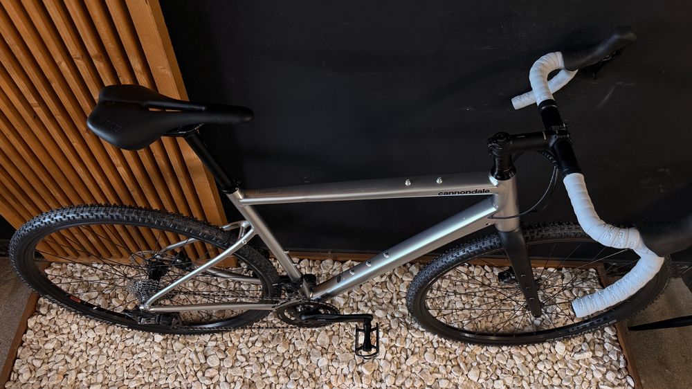 Cannondale Topstone 1 DISC GRX 2x11 L  Hidraulice bicicleta bikepacking adventure trekking peste Grizl Nuroad Backroad