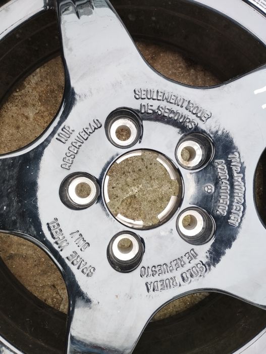 Резервна  джанта с гума 17" и 18" за Mercedes S class W220