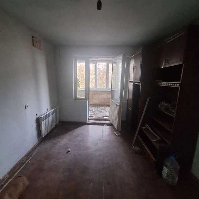 2х комнатная квартира без ремонта на районе Согдиана