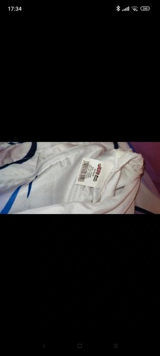 Lenjerie de pat, mov lavanda-alb, material fin satinat, nou