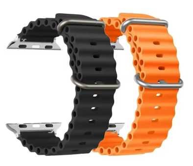 Curea Apple Watch 42 44 45 46 49 mm Silicon